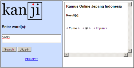 Kamus Jepang Indonesia BPPT